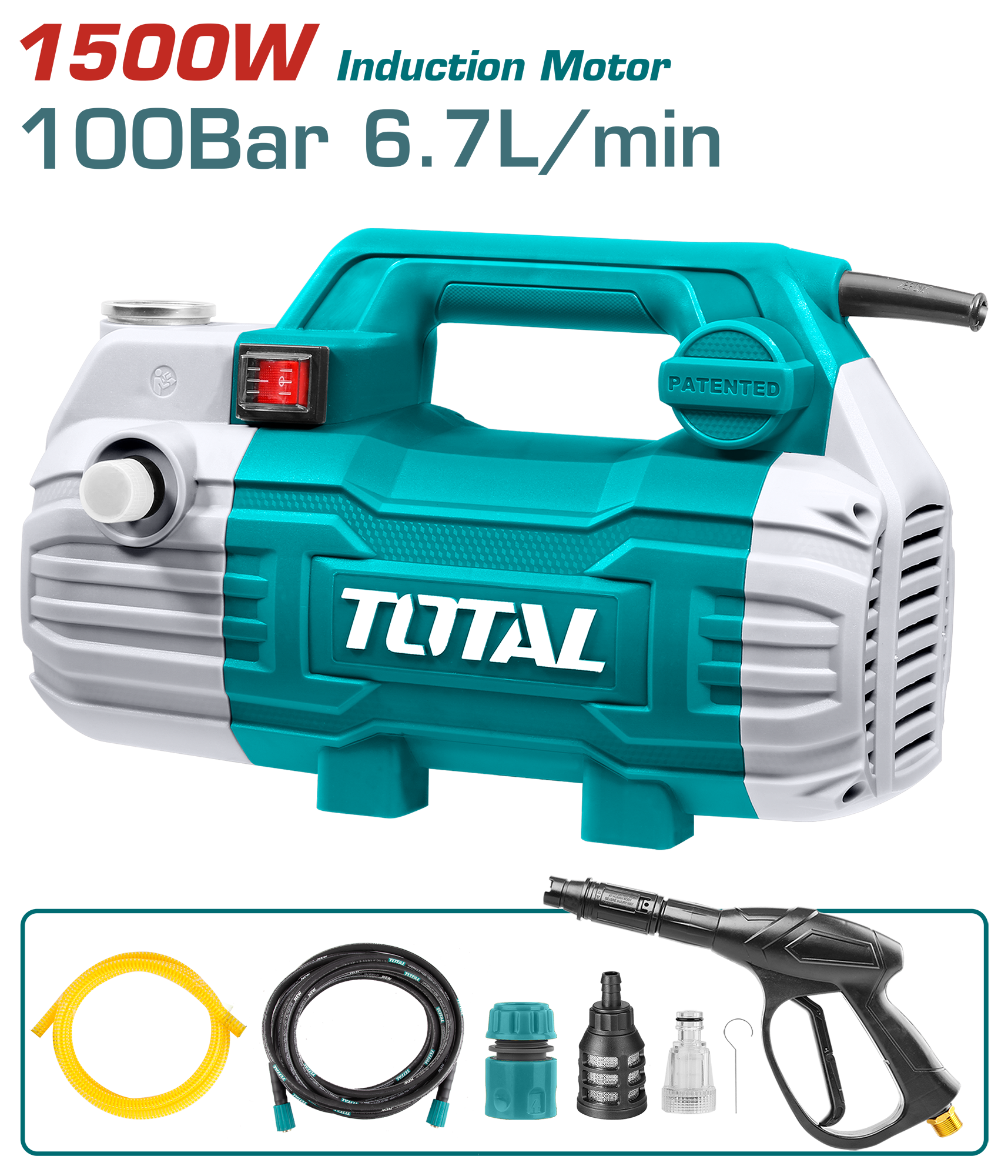 TOTAL TOOLS HIGH PRESSURE WASHER TGT11236
