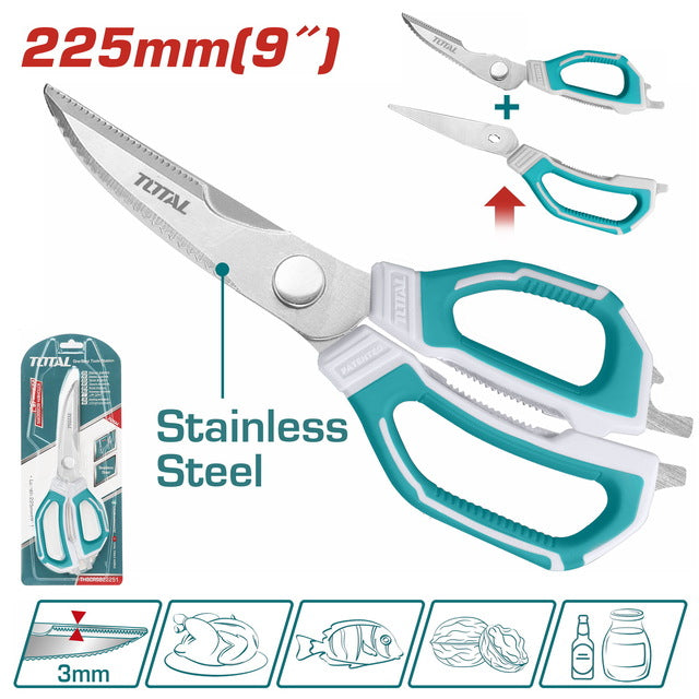 TOTAL TOOLS KITCHEN SCISSORS THSCRS822251